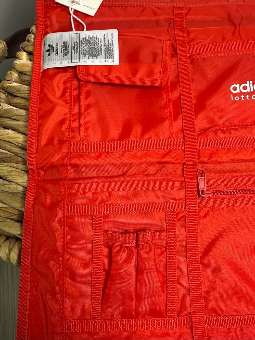Adidas Originals x Lotta Volkova
3 Fold Red Clutch NWT - Picture 6 of 6